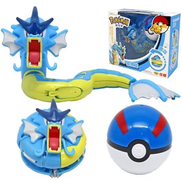 MORFUJĄCA KULA SKŁADANA POKEMON FIGURKA CHARIZARD KOLEKCJONERSKIE ZABAWKA