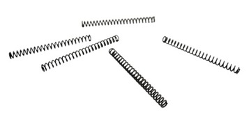 SPRĘŻYNA NACISKOWA d=0,35 * Dz=2,0 * L=24 - 5szt.