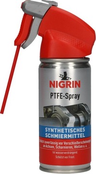 NIGRIN SUCHY SMAR Z TEFLONEM PTFE SPRAY 100 ML NIEMIECKI