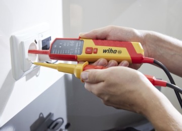 ТЕСТЕР НАПРЯЖЕНИЯ И ЦЕЛОСТНОСТИ 121000 В ПЕРЕМЕННОГО ТОКА, CAT IV 45216 WIHA