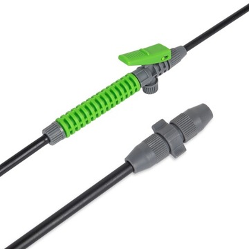 РУЧНОЙ ОПРЫСКИВАТЕЛЬ ДЛИННОЕ КОПЬЕ 140см БОЛЬШОЕ ДАВЛЕНИЕ JOHNGREEN 5л 2x ФОРСУНКИ