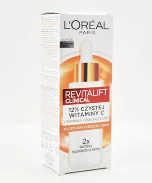 L'OREAL REVITALIFT КЛИНИЧЕСКАЯ СЫВОРОТКА С ВИТАМИНОМ С ОСВЕЩАЮЩАЯ СЫВОРОТКА