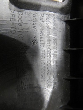 КРЕПЛЕНИЕ ПОЛКИ ЛЕВОЙ ЗАДНЕЙ MEGANE IV 799125069R