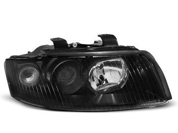 Lampy przednie Audi A4 B6 10.00-10.04 czarne