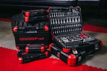 НАБОР ИНСТРУМЕНТОВ ТОРЦЕВЫЕ КЛЮЧИ БИТЫ АДАПТЕР УДЛИНИТЕЛЬ 172 ШТ. GEDORE RED