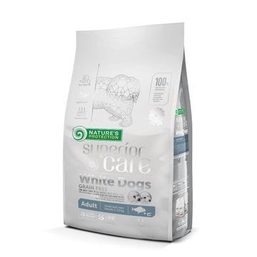 NATURES PROTECTION GrainFree White Small 10kg Fish