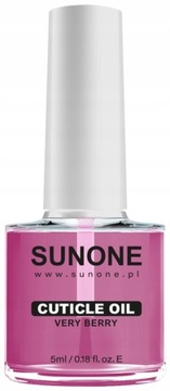 SUNONE Oliwka do skórek paznokci Very Berry 5 ml
