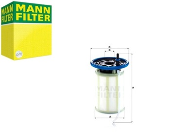 MANN FILTRU FILTR PALIVA FIAT TIPO 10.15-