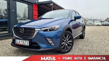Mazda CX-3 Crossover 2.0 SKY-G 120KM 2017 Mazda CX-3 2.0benz Automat Navi kamera LIFT head up 100 bezwypadek 2.0