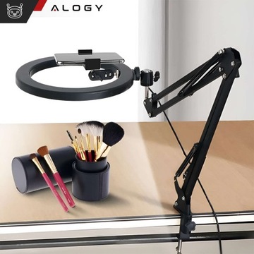 Светодиодная кольцевая лампа для фотографий RING PILOT TRIPOD