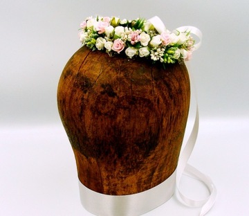 wianek komunijny na kok,wianki komunijne,na koczek