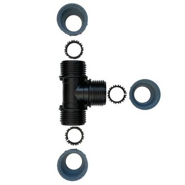 Тройник 32 ММ PN10 ELYSEE для ПЭ труб