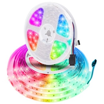 Светодиодная лента RGB 5050 Bluetooth длиной 20 м МОБИЛЬНОЕ ПРИЛОЖЕНИЕ