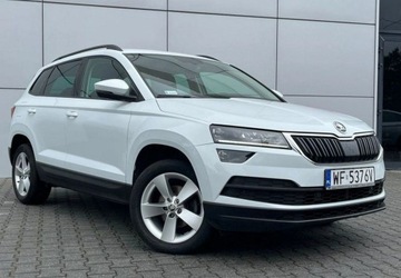 Skoda Karoq Crossover 1.5 TSI ACT 150KM 2021 Skoda Karoq Salon Polska Automat Grzane fotele Led Tempomat Parktronic, zdjęcie 4