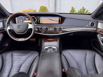 Mercedes Klasa S W221 Limuzyna Facelifting 4.7 V8 (500 BlueEFFICIENCY) 435KM 2013 Mercedes-Benz Klasa S S550 Long 435 KM Burmester Nappa FullLED Panorama Ni, zdjęcie 7