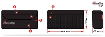 Небольшой органайзер для сумок в багажнике – CargoBag 1.5.