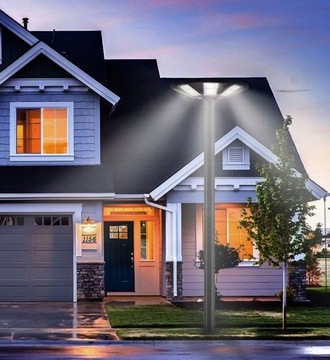 МОЩНЫЙ СОЛНЕЧНЫЙ СВЕТОДИОДНЫЙ УЛИЧНЫЙ ФОНАРЬ 2000ВТ UFO PILOT