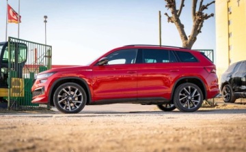 Skoda Kodiaq I SUV 2.0 TDI SCR 200KM 2021 Skoda Kodiaq Skoda Kodiaq 2.0TDI 4X4 Sport Line 200KM , Salon Polska , Fak, zdjęcie 5