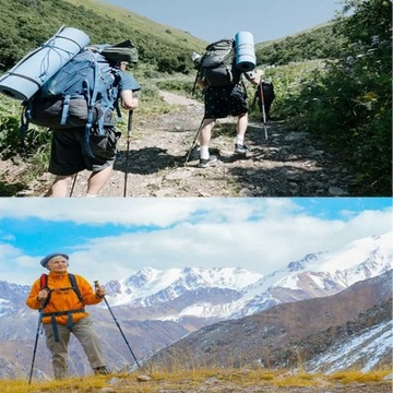 1/2/3 шт. треккинговые палки, треккинговые палки для пешего туризма, сверхлегкие