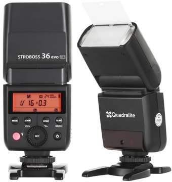 Вспышка Quadralite Stroboss 36 Evo Micro 4/