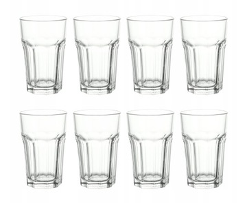 ZESTAW SZKLANEK IKEA POKAL 8 SZTUK SZKŁO 350 ML
