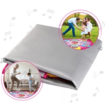 ТАНЦЕВАЛЬНЫЙ КОВР ДЕТСКАЯ МУЗЫКА НАВЫКИ ИГРА КЛАВИАТУРА ТАНЦЕВАЛЬНАЯ МУЗЫКА