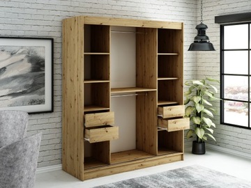 Шкаф-купе для спальни LETO Y1, 180 см