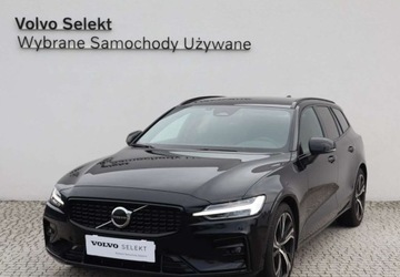 Volvo V60 II  2025 Volvo V60 B4 Hybrid Benzyna 19714KM Plus Dark LIFT Android Salon POLSKA FV