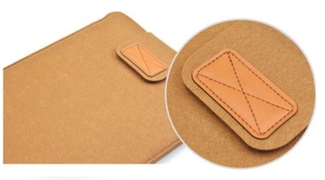 Etui, torba na komputer, Tablet 15 cali - filcowy