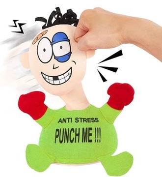 UDERZ MNIE PUNCH ME MASKOTKA ZABAWKA ANTYSTRESOWA