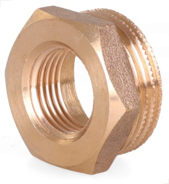 REDUKCJA MOSIĘŻNA PRZEJŚCIE 2 1/2'' x 2'' MOSIĄDZ