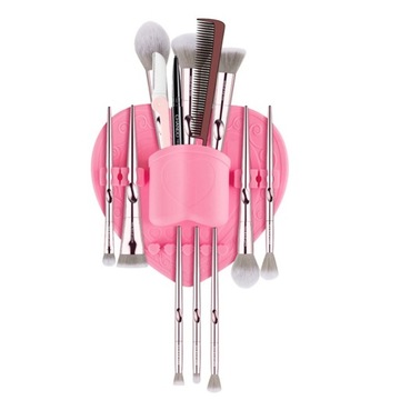 Настенный держатель для кистей для макияжа, силиконовый очиститель PA