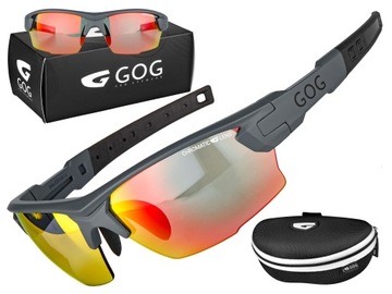 OKULARY ROWEROWE SPORTOWE GOG STENO C E544-3 Z FOTOCHROMEM