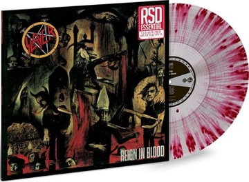 {{{ SLAYER - REIGN IN BLOOD (1 LP) - RECORD STORE DAY - SPLATTER - USA