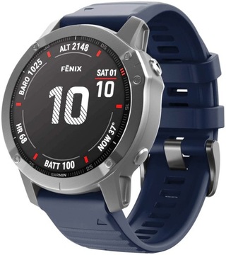 GRANATOWY Pasek Garmin FENIX 7X Sapphire Solar