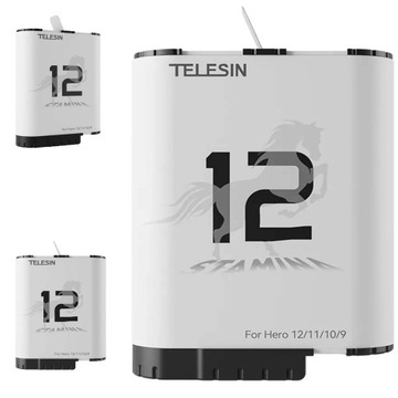Akumulator Bateria Telesin Stamina GoPro 12 11 10