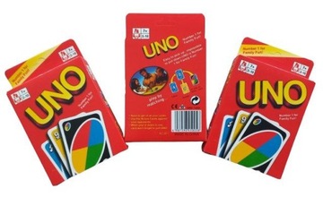 Karty UNO Gra Rodzinna