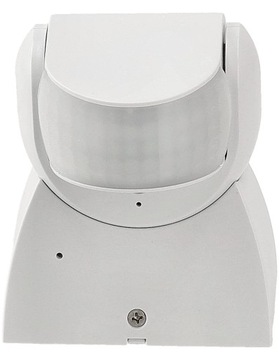 Светодиодный датчик движения белый IP65 180 градусов 1200Вт