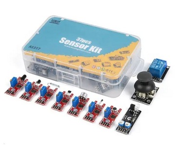 SENSOR KIT - ZESTAW 37 SZTUK CZUJNIKÓW DO ARDUINO