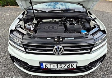 Volkswagen Tiguan II SUV 2.0 TDI 190KM 2020 Volkswagen Tiguan R-LINE 4MOTION DSG Navi Led 3xKlimatronik 2xPDC Alcantar, zdjęcie 31