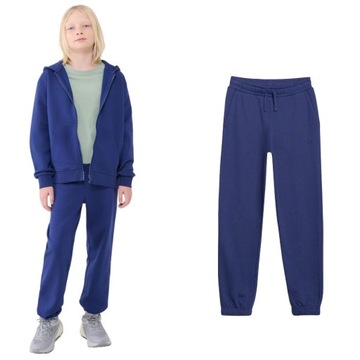 SPODNIE CHŁOPIĘCE 4F DZIECIĘCE SPORTOWE DRESOWE NA CO DZIEŃ