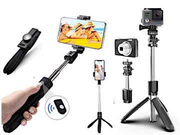 Kijek Selfie Statyw +Pilot BT na Telefon Smartfon