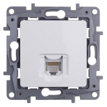 Gniazdo internetowe RJ45 kat.6 Niloe białe 764573