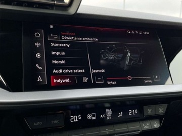 Audi A3 8Y Limousine Facelifting 1.5 35 TFSI 150KM 2025 Audi A3 Limousine VAT 23 Gwarancja Aktywny tempomat Kola 18 Kamera, zdjęcie 32
