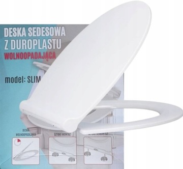 Deska do wc Wolnoopadająca Wypinana Regulowana do Roca Victoria