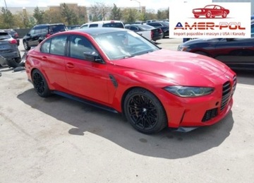 BMW Seria 3 G20-G21 2021 BMW M3 2021r., M3 Competition, od ubezpieczalni 3.0 Benzyna 503KM