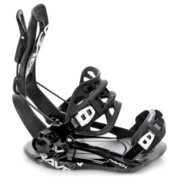 Snowboard RAVEN Pure Black 157cm + wiązania FT360 Black
