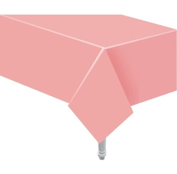 Obrus papierowy urodzinowy RÓŻOWY XL