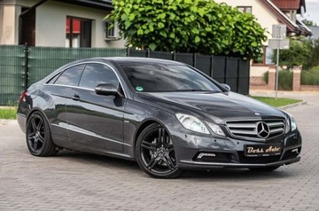Mercedes Klasa E W212 Coupe 350 CDI BlueEFFICIENCY 231KM 2009 Mercedes-Benz Klasa E 350CDI 231KM Ledy Skora Xenon Navi Full Serwis ASo, zdjęcie 1