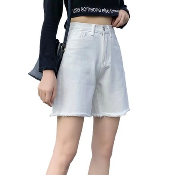 Women Denim Short Trousers Short Jeans High Waist